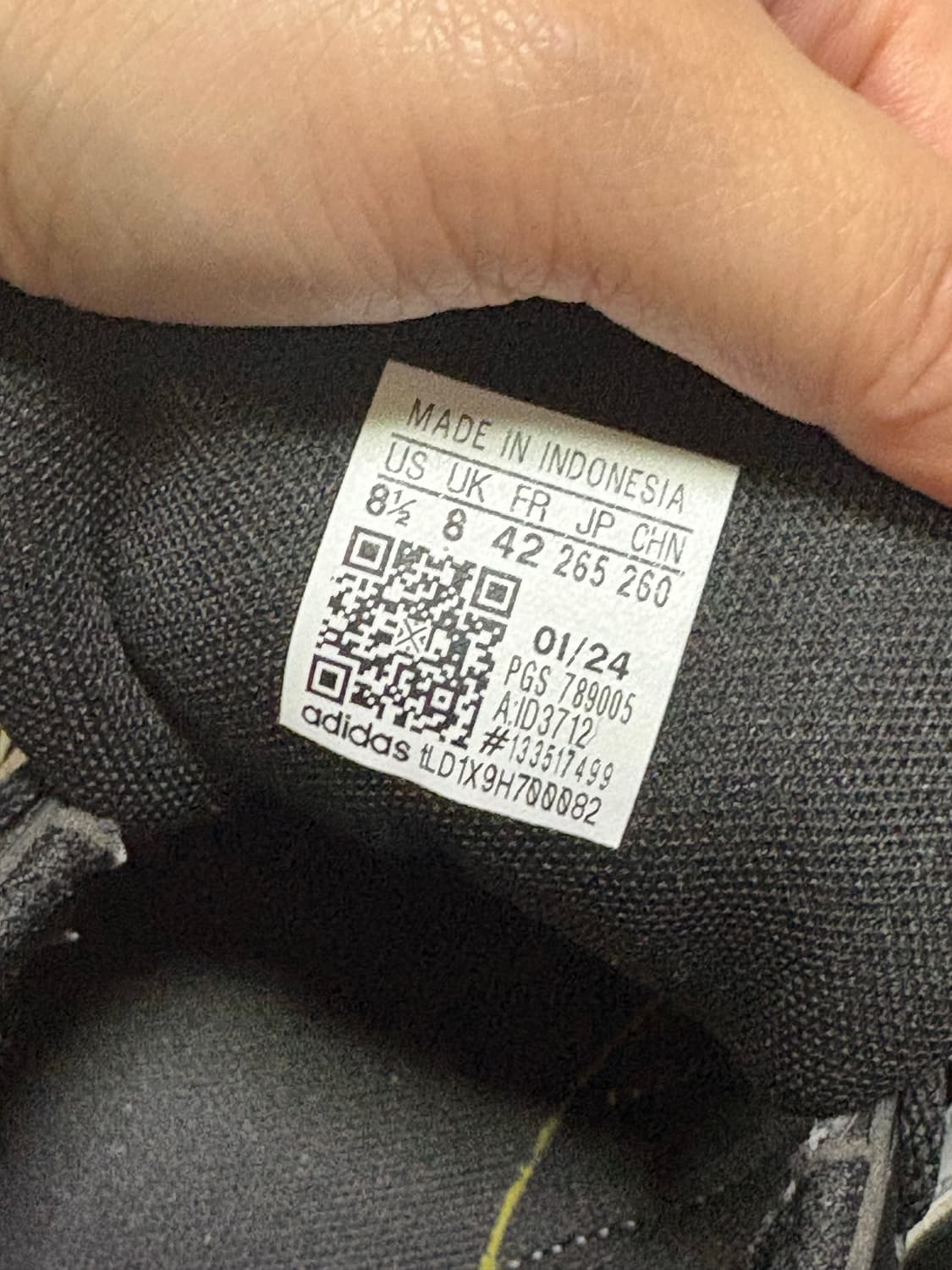 아디다스 VL 코트 베이스 270 블랙 운동화 상품이미지8