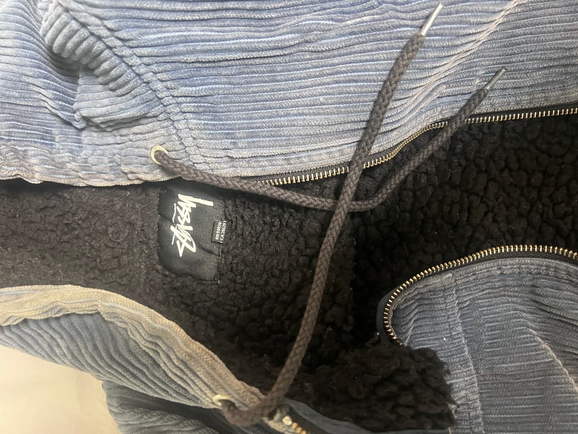 스투시 코듀로이 워크자켓 네이비 L 상품이미지2