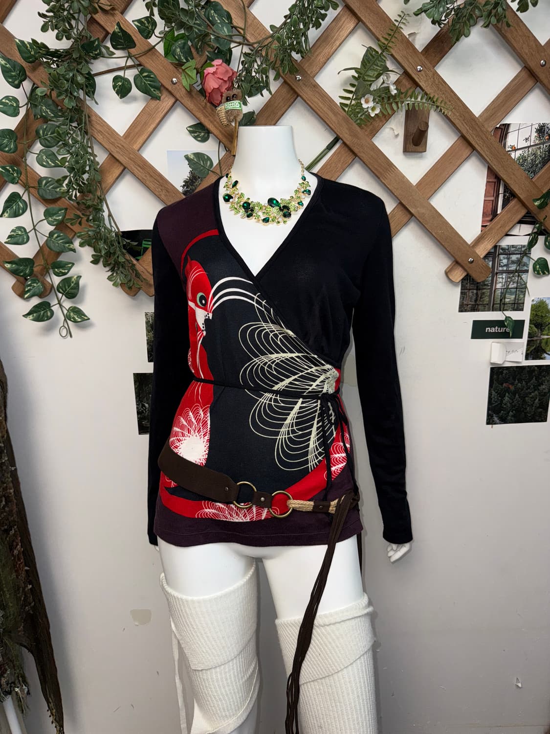 Custo Barcelona oriental cat wrap sleeve 상품이미지2
