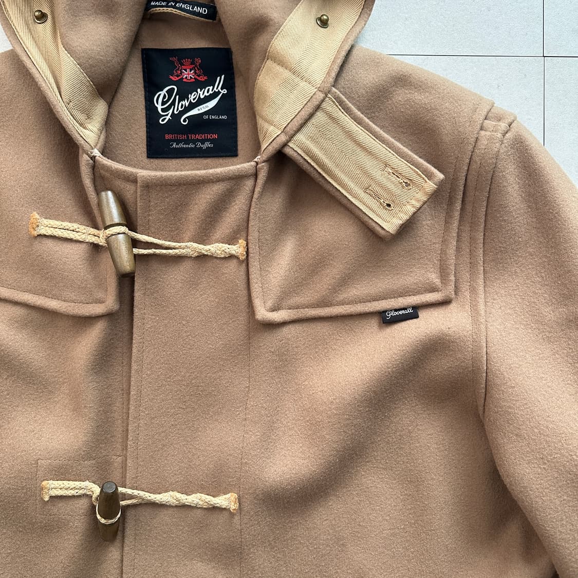 글로버올 헤리티지 몬티 더플코트 카멜 46 상품이미지3