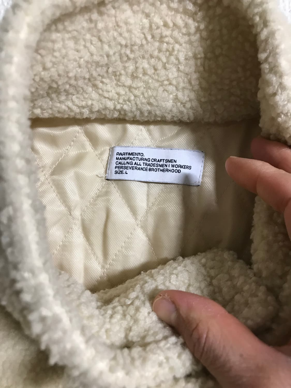 파르티멘토 3M 신슐레이트 보아플리스 블루종 상품이미지5