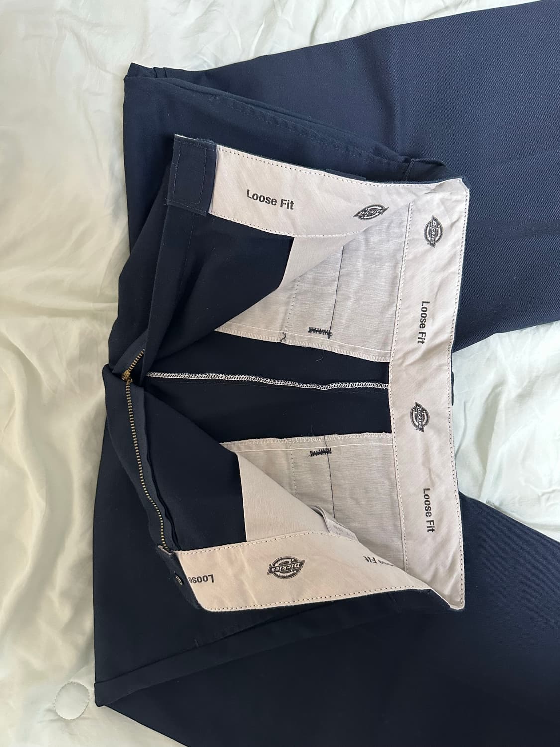 디키즈 더블니 85283 팬츠 다크 네이비 상품이미지5