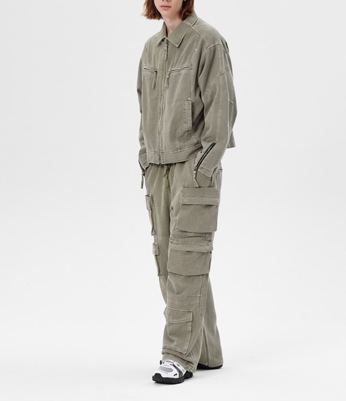 마하그리드 유틸리티 팬츠 카키 상품이미지9