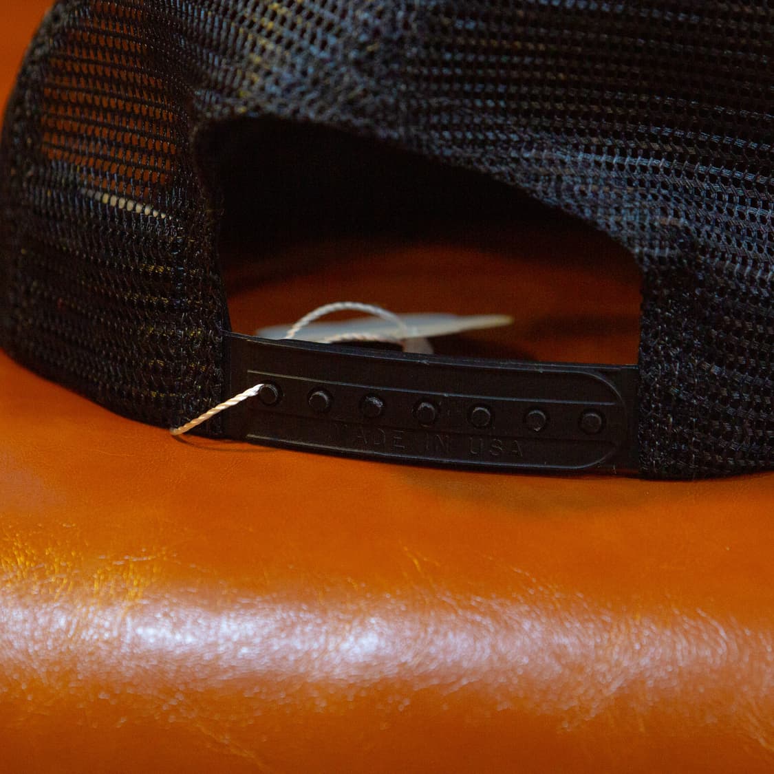 USA 생산 빈티지 트러커 캡 블랙 상품이미지3