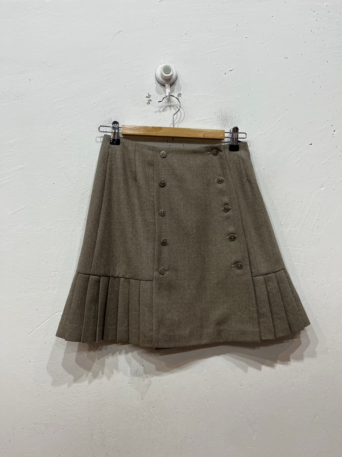 HIYOSHIYA 퓨어울 랩스커트 치마  상품이미지1