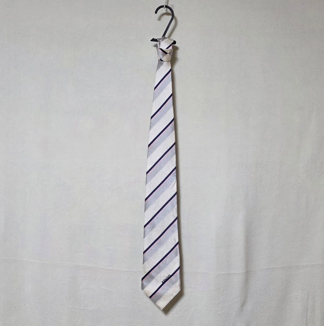 [정품] 켄조 옴므 자가드 스트라이프 실크 넥타이 상품이미지3