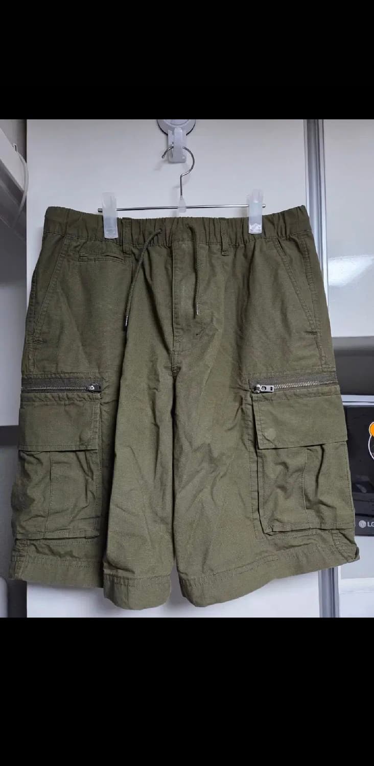 디스이즈네버댓 카고 쇼츠 카키 Zip Cargo Short Khaki M 상품이미지1