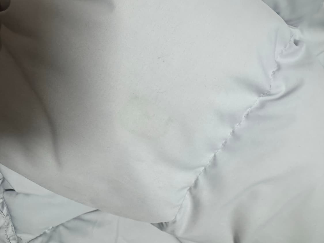 노스페이스 패딩 블루그레이? 상품이미지8