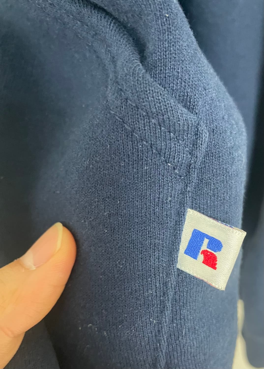 [XL] 러셀 후드집업 네이비 상품이미지5