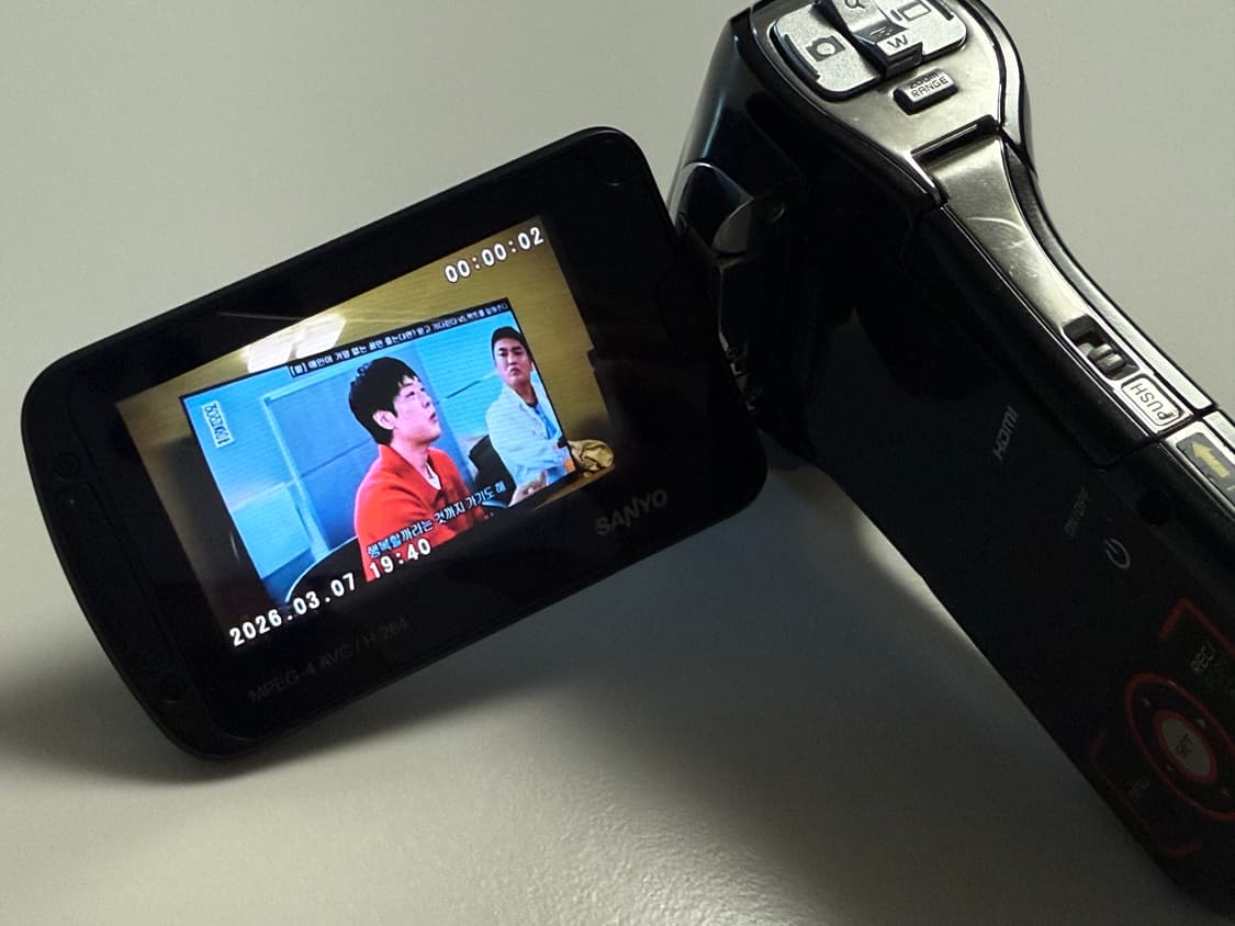 산요 작티 Sanyo Xacti DMX-CA100 빈티지 디카 캠코더 상품이미지6