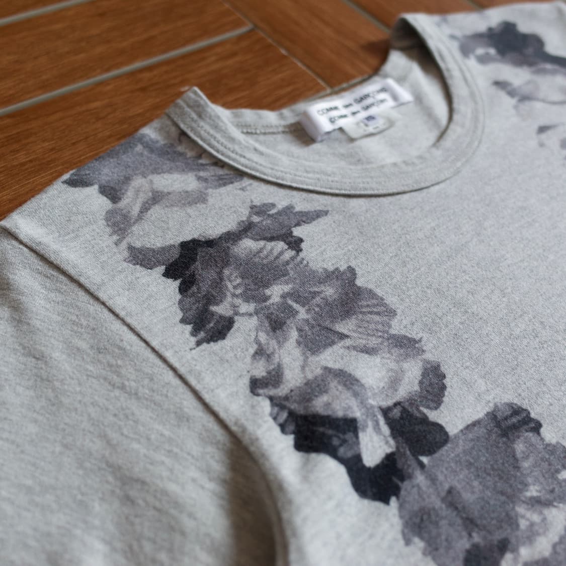 Comme des Garcons floral cotton 1/2 tee 상품이미지3
