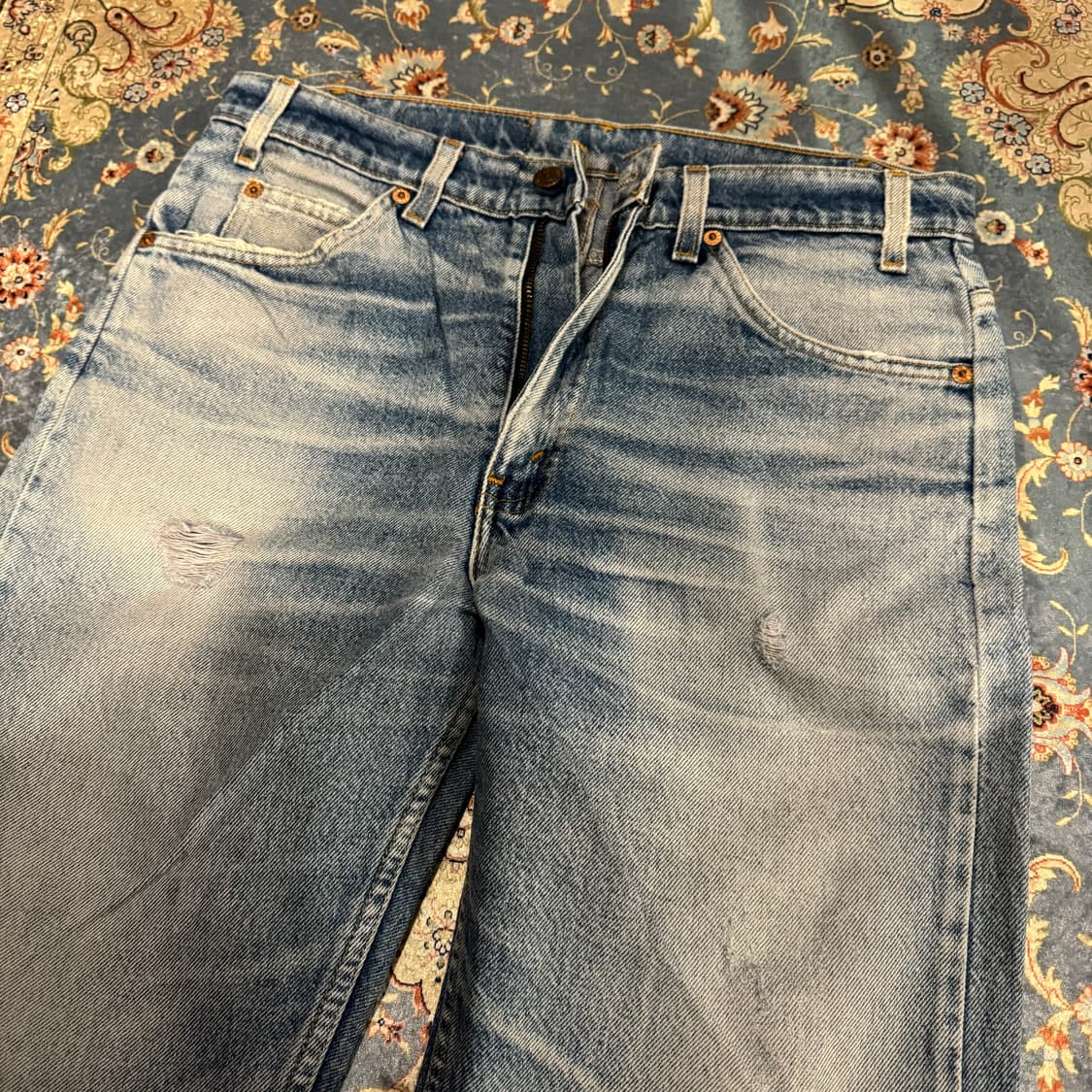 리바이스 505 오렌지탭 연청 데님팬츠 30x32 상품이미지3