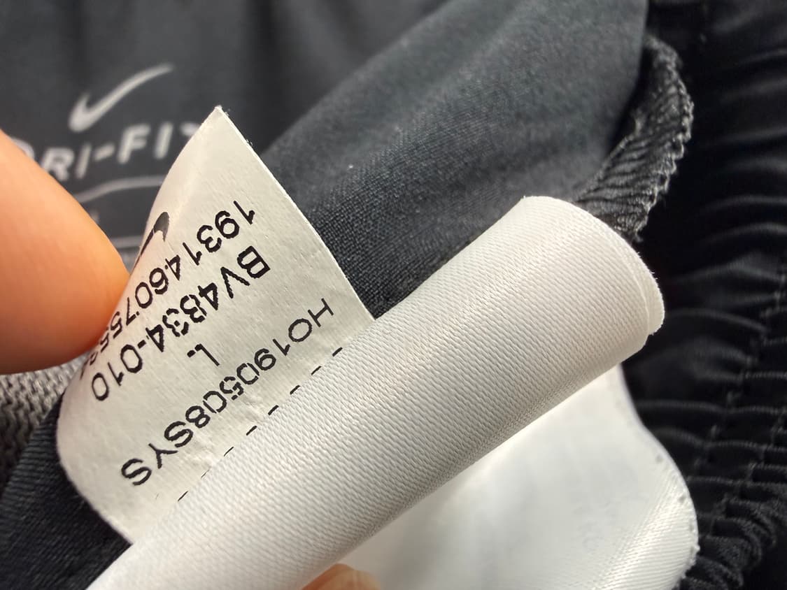 남성 L 85 / 나이키 에센셜 우븐 팬츠 블랙 상품이미지7