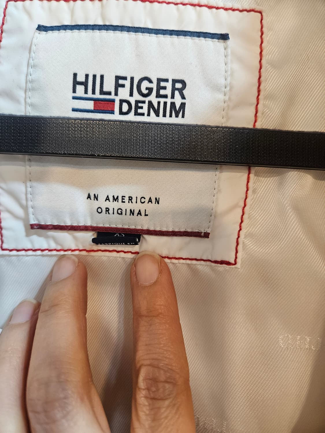 타미힐피거 화이트 여성 패딩 점퍼 상품이미지6