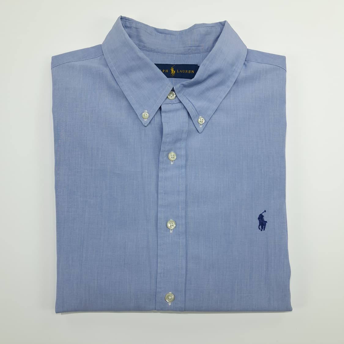 CN721 2XL 폴로 랄프로렌 블루 긴팔 셔츠 남방 상품이미지9