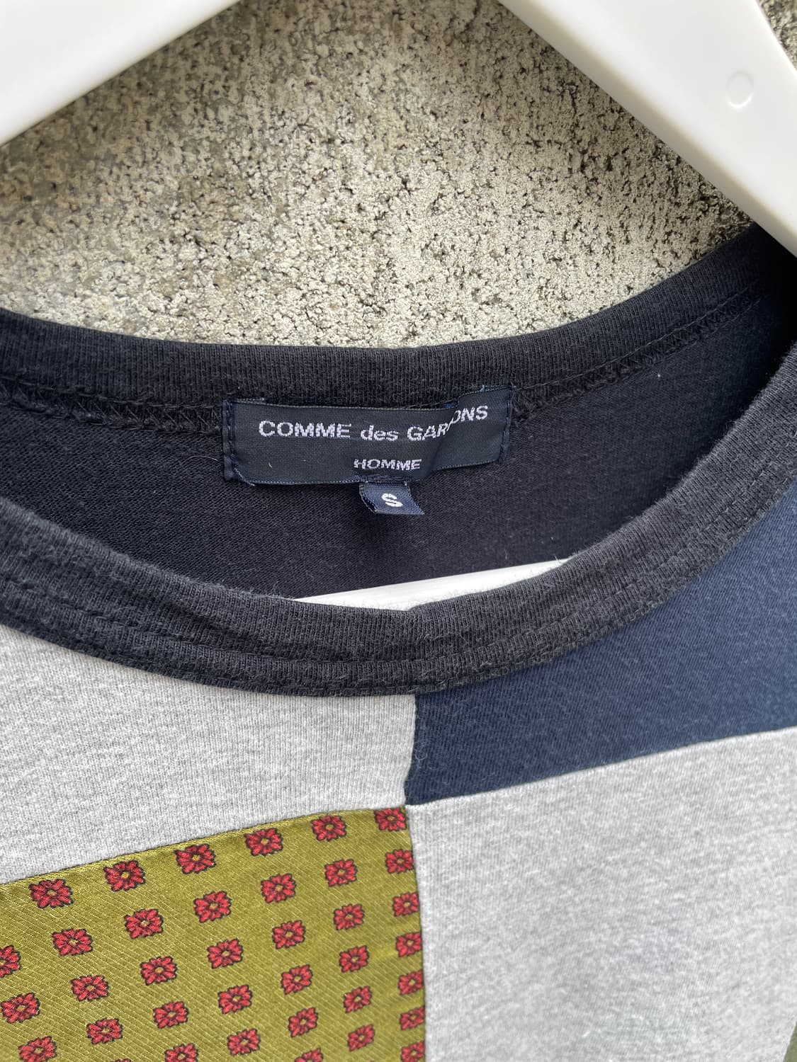 COMME des GARCONS patchwork t-shirt 상품이미지3