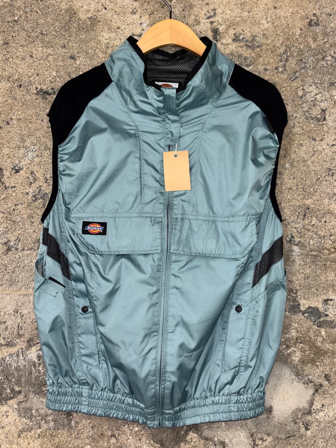 디키즈 블루 아웃도어 바람막이 조끼 상품이미지1