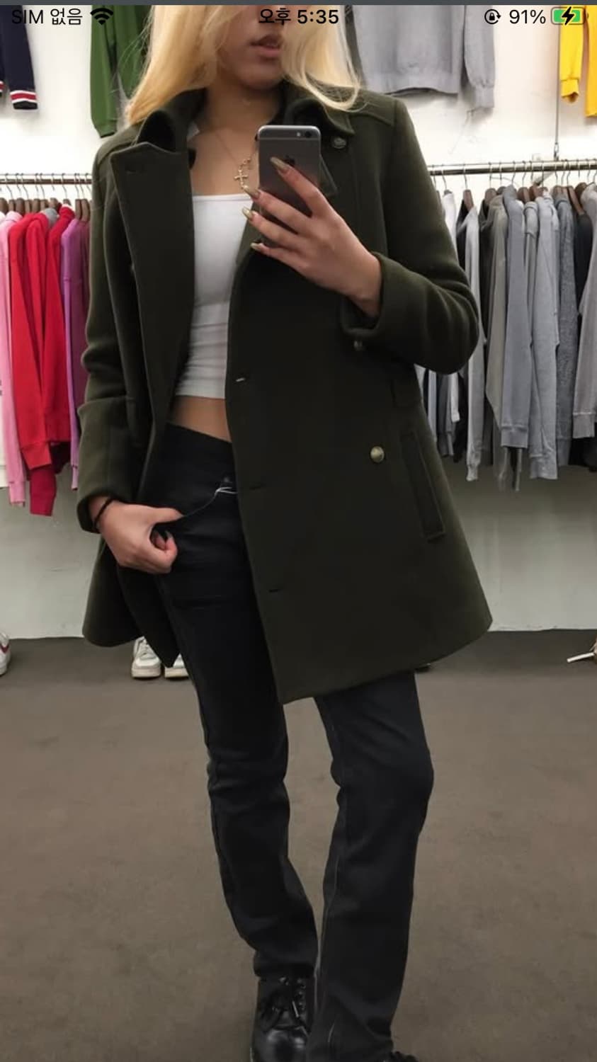 쟈딕앤볼테르 디럭스 나폴레옹 코트 상품이미지7