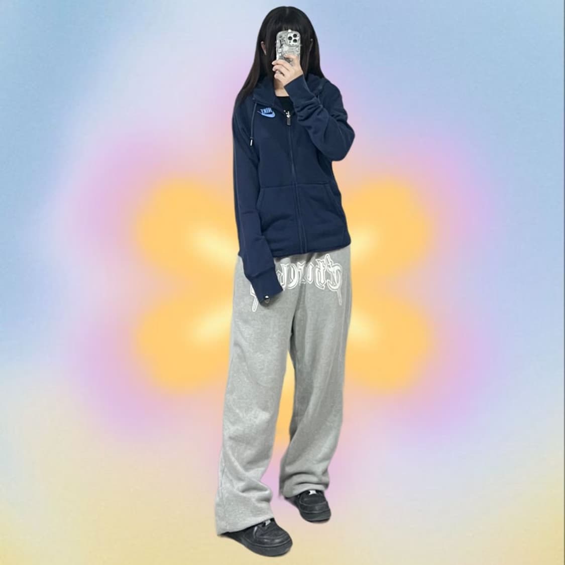 나이키 파도 프린팅 후드집업  상품이미지1