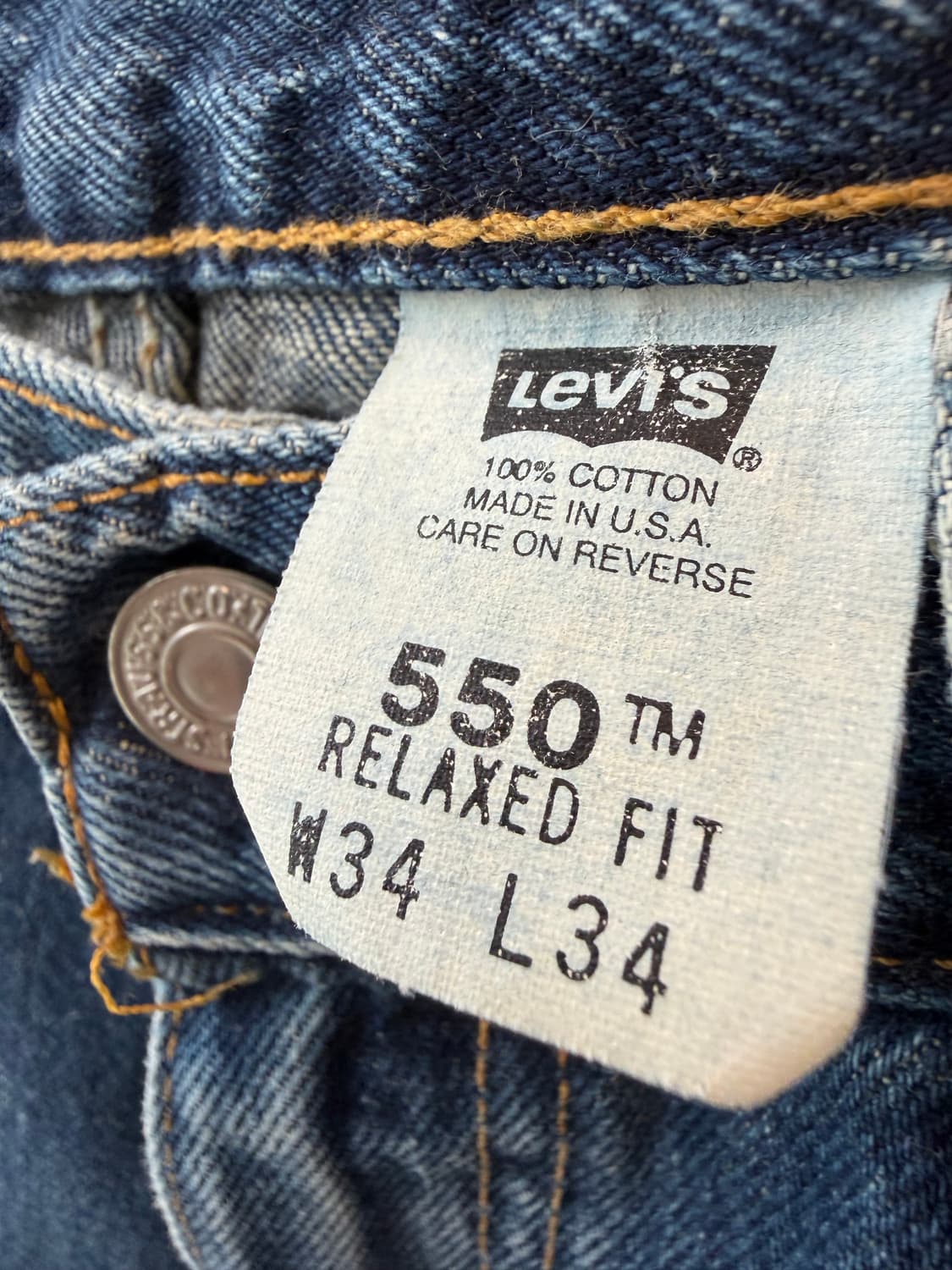 00s Levi’s 550 (34X34) 상품이미지2