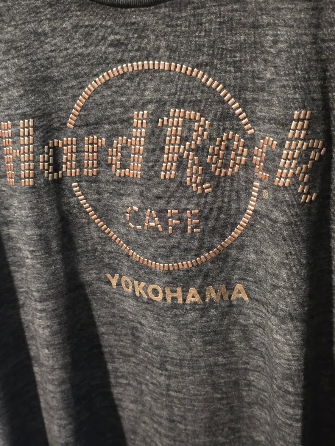  Hard Rock CAFE 요코하마 메탈릭 로고 티셔츠 상품이미지2