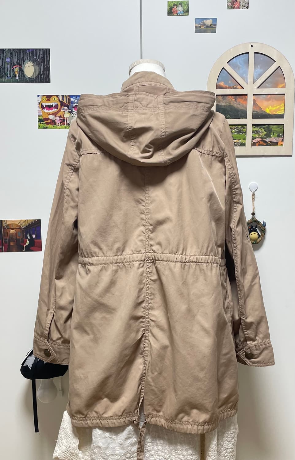 모리걸 브라운 야상 상품이미지4