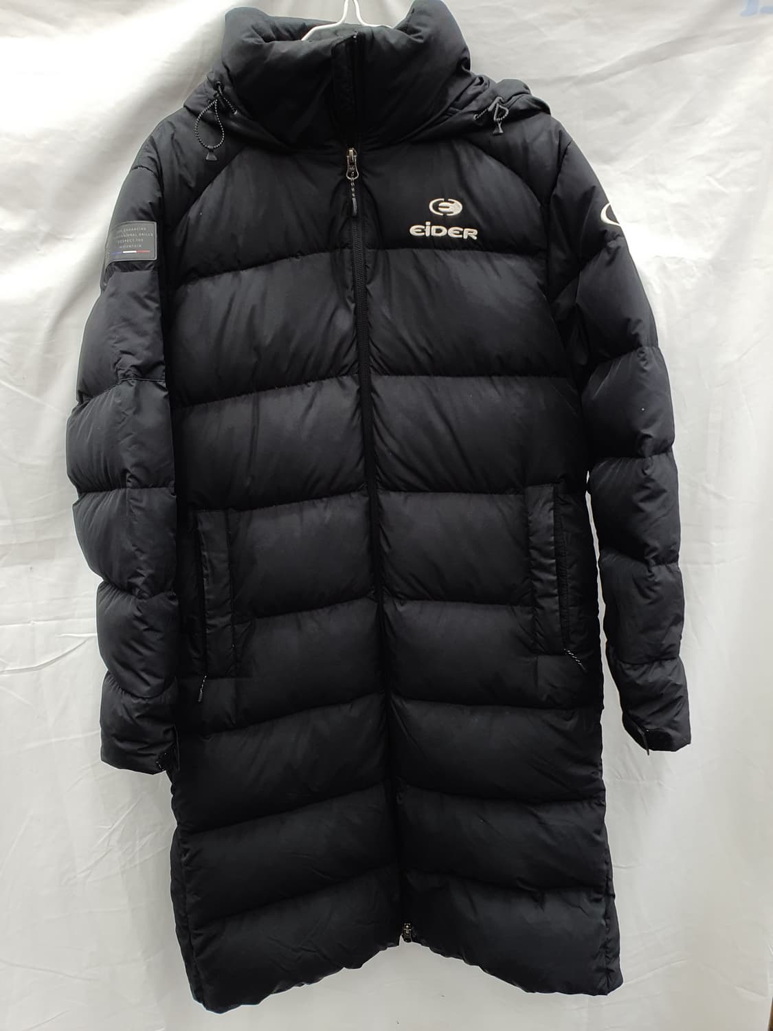 아이더 블랙 롱패딩 M(공용95) 상품이미지1