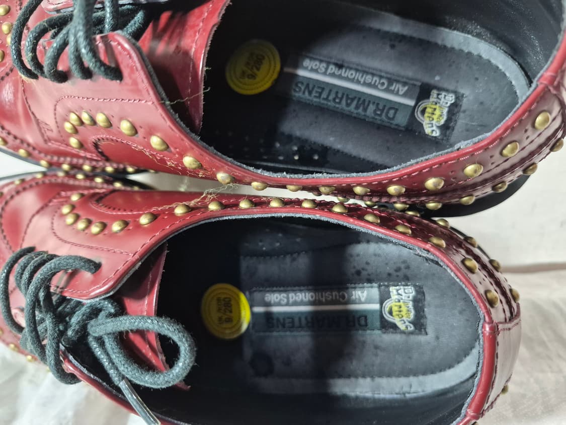 Dr.Martens 닥터마틴 버건디 스터트 윙탑 (280) 상품이미지7
