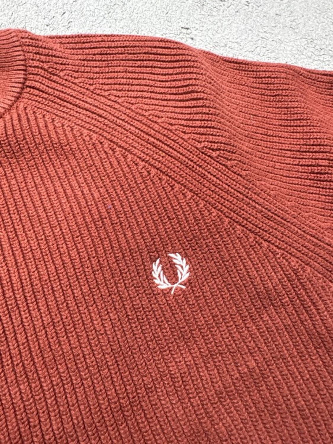 프레드페리 와플 니트 L 상품이미지4