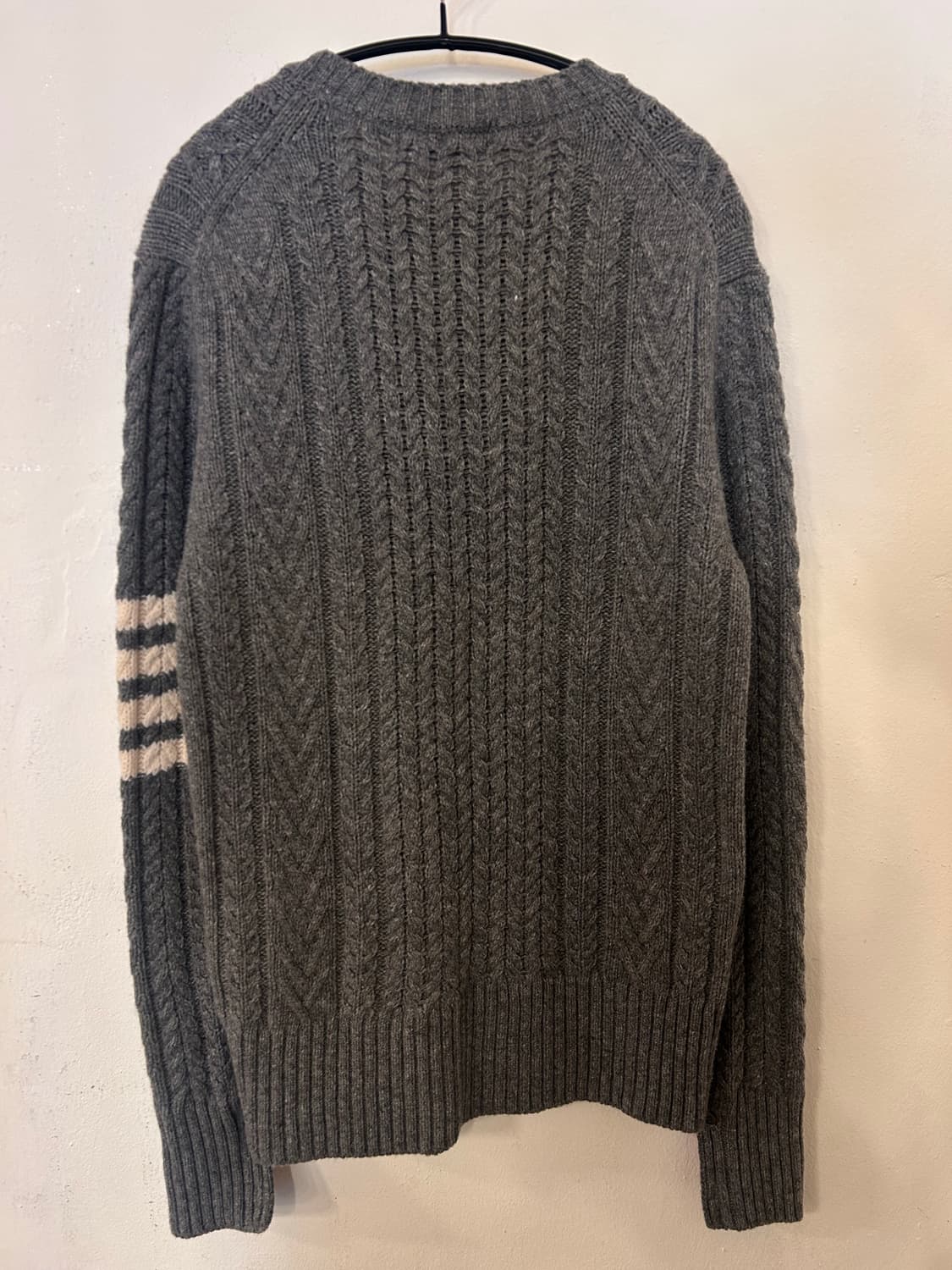 (정품) 톰브라운 케이블 니트 그레이 Size 2 상품이미지7