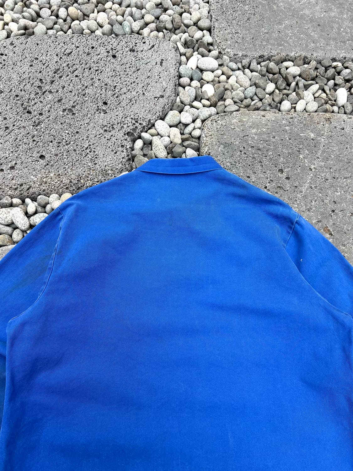 OLD VINTAGE HARD FADED WASHING 프렌치워크자켓 상품이미지10