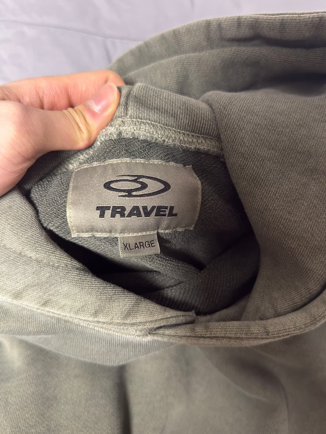 트레블 스켈레톤 후디티 더플 백 카키 xl 상품이미지4