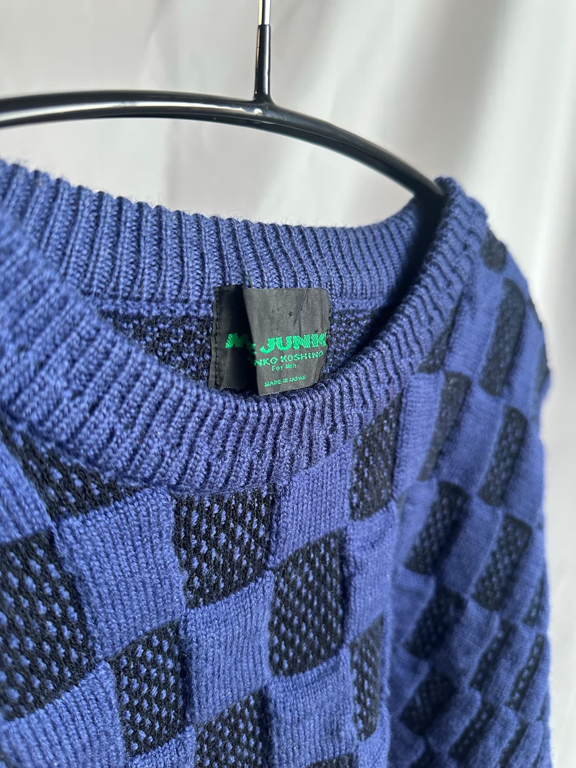 Mr.JUNKO koshino 체크 니트 상품이미지4