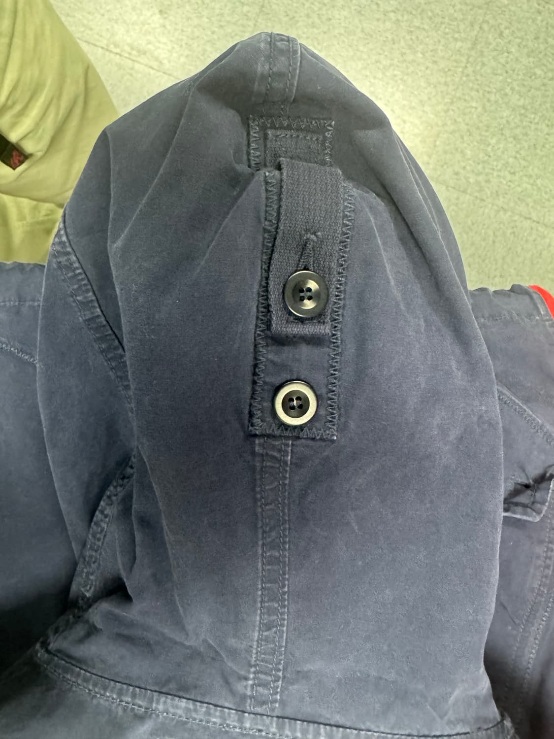 폴로 랄프로렌 USA 면 후드 자켓 네이비 L 상품이미지6