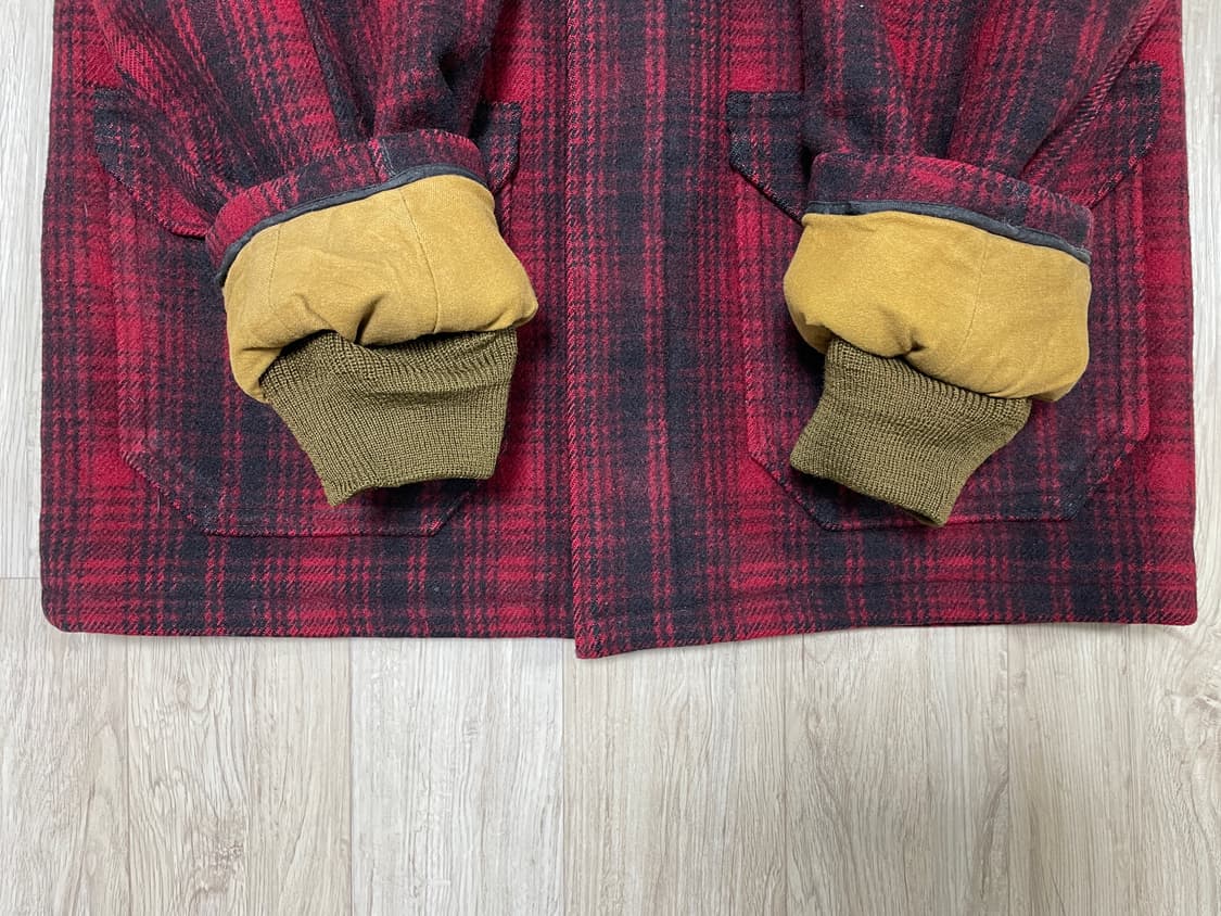 100) 40's 울리치 체크 울 매키노자켓(RRL&LVC&폴로) 상품이미지8