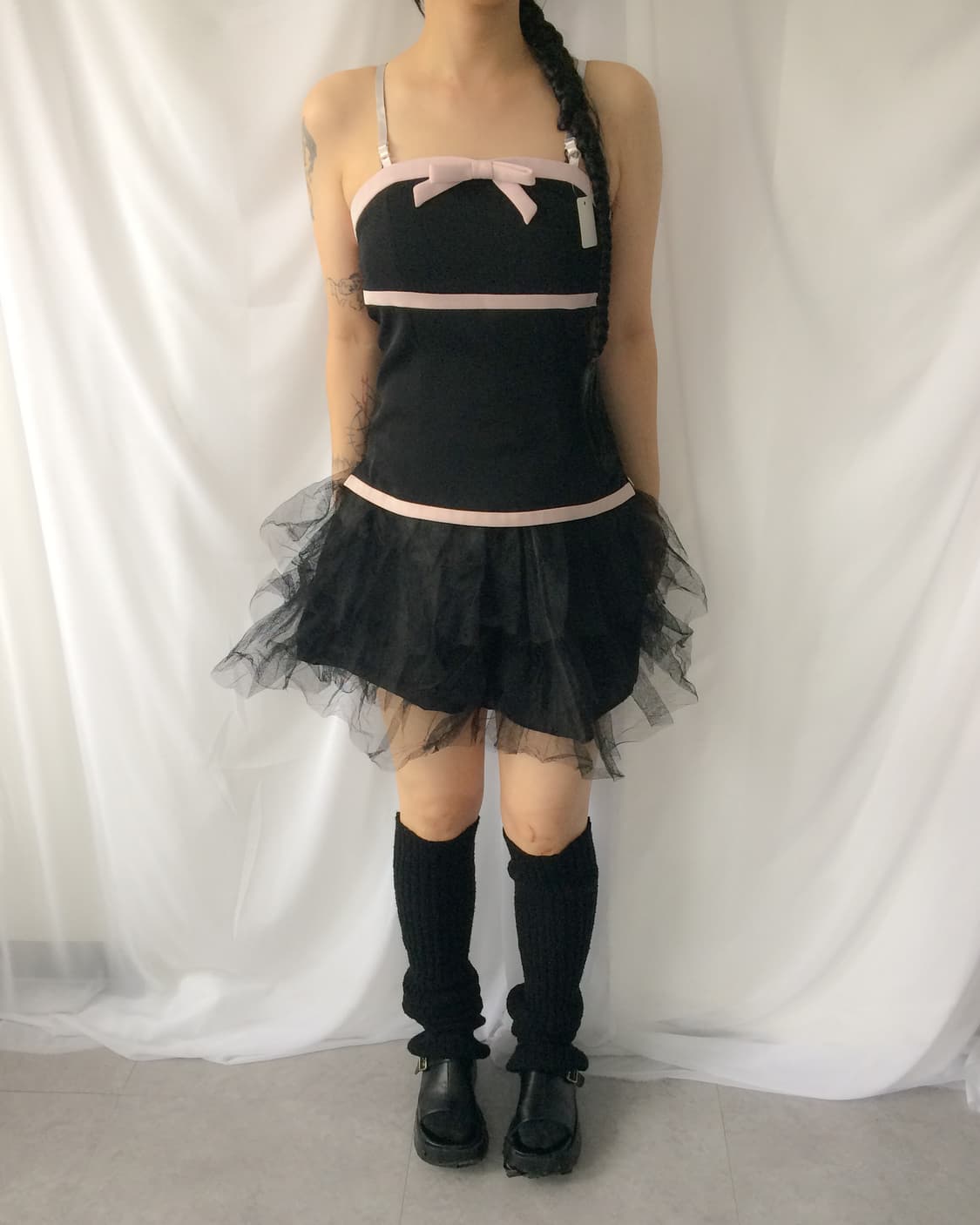 ribbon point sleeveless 상품이미지1