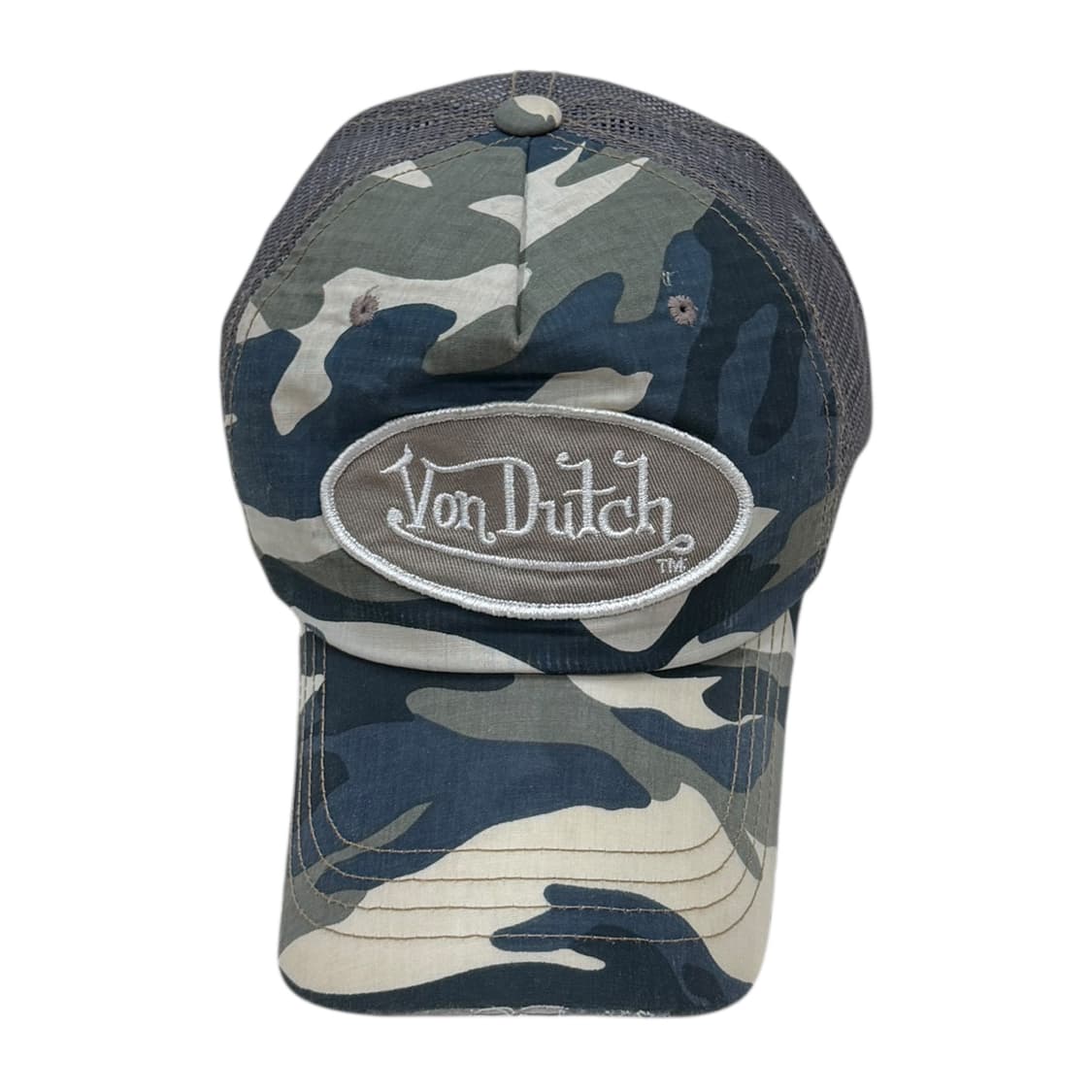 본더치 빈티지 메쉬캡 밀리터리 카모 볼캡 Y2K 모자 상품이미지1
