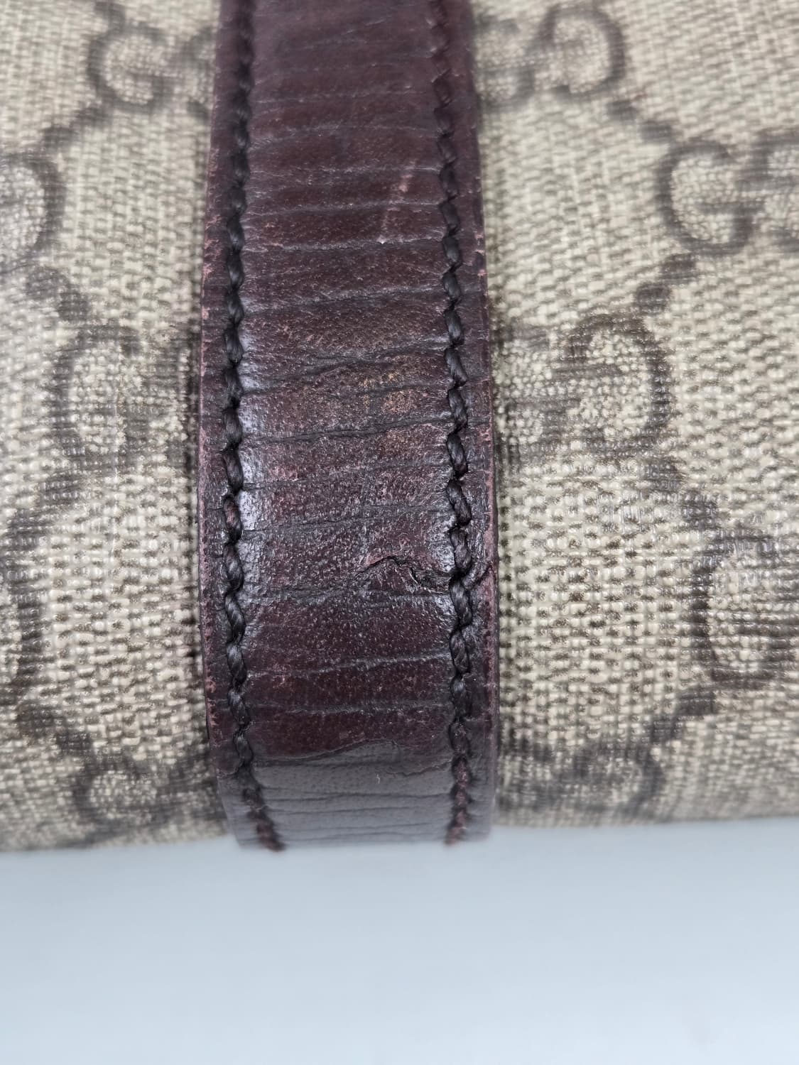 GUCCI 구찌 GG 수프림 PVC 숄더백 쇼퍼백 토트백 가방 정품 상품이미지4