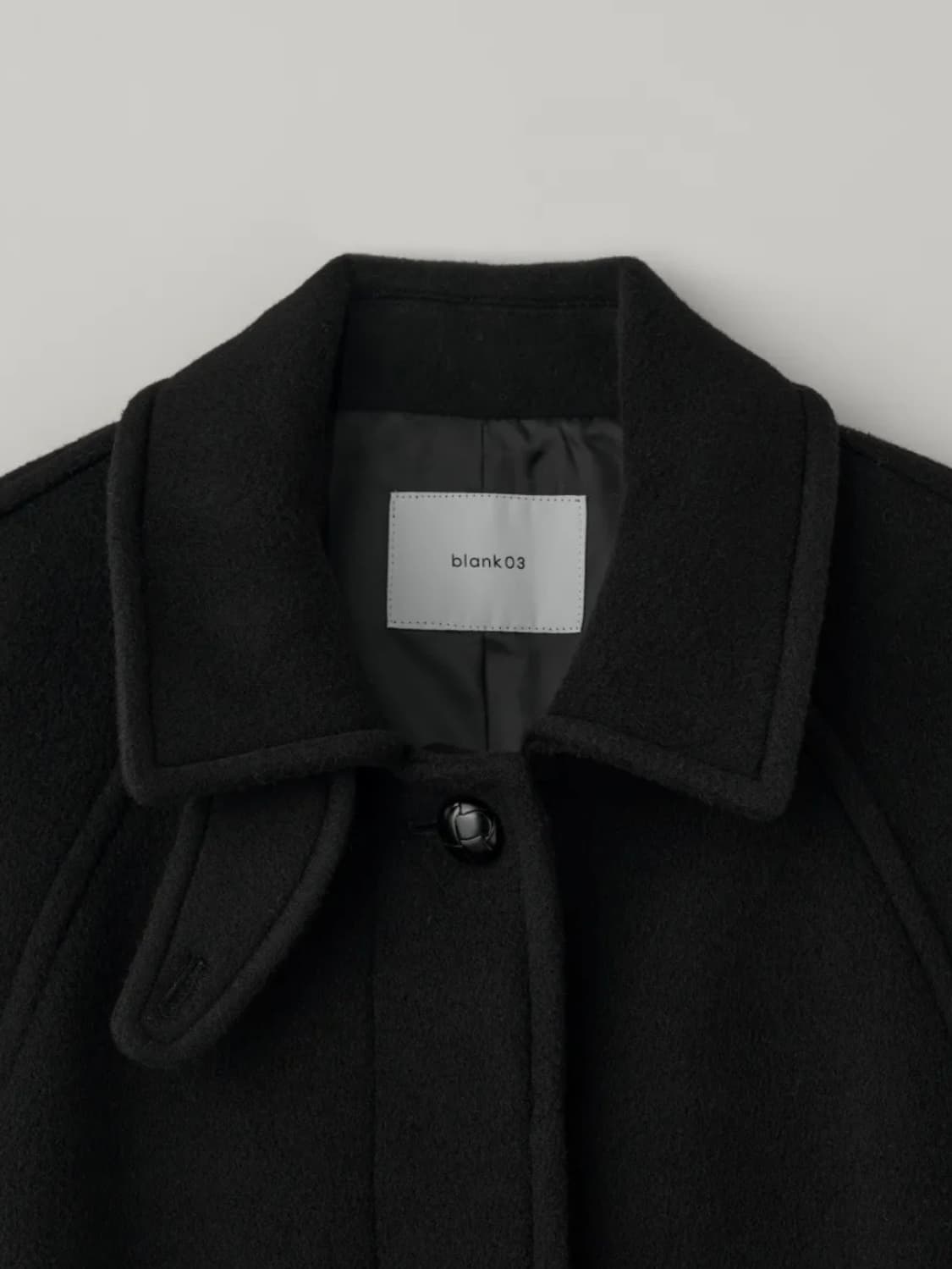 블랭크공삼 캐시미어 울 발마칸코트 상품이미지8