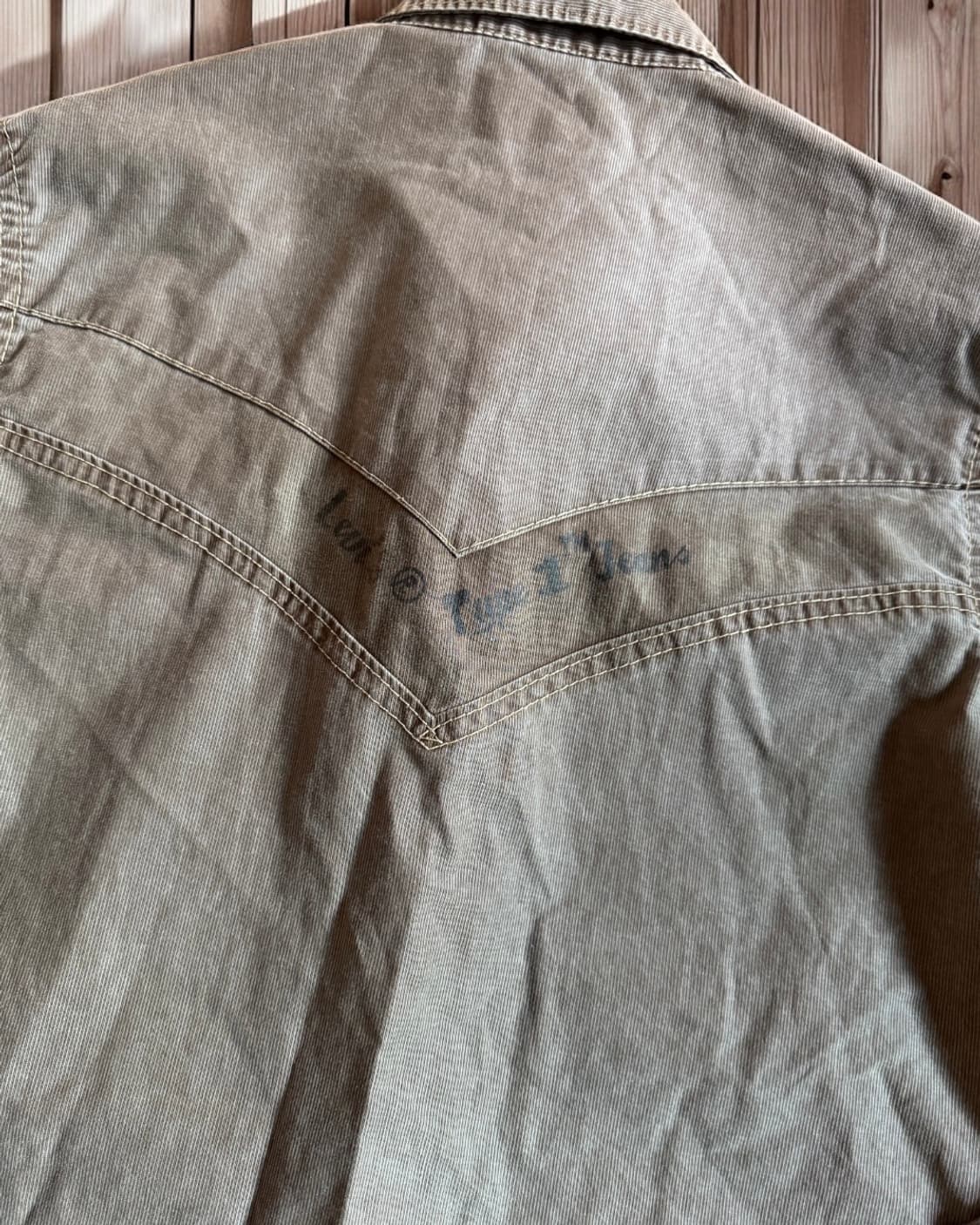 리바이스 타입원 웨스턴 코듀로이 셔츠 상품이미지4