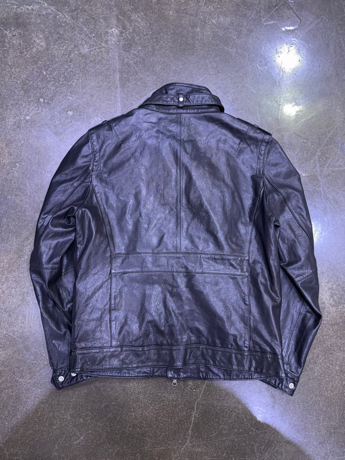 이태리 양가죽 멀티포켓 2way 레더자켓 105 상품이미지2