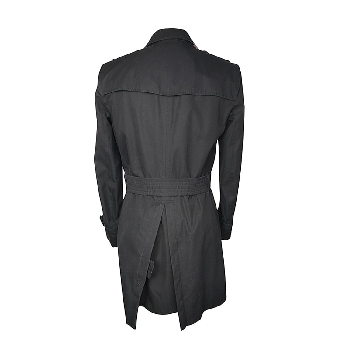 버버리 켄싱턴 블랙 벨티드 남성 트렌치코트 46 상품이미지2