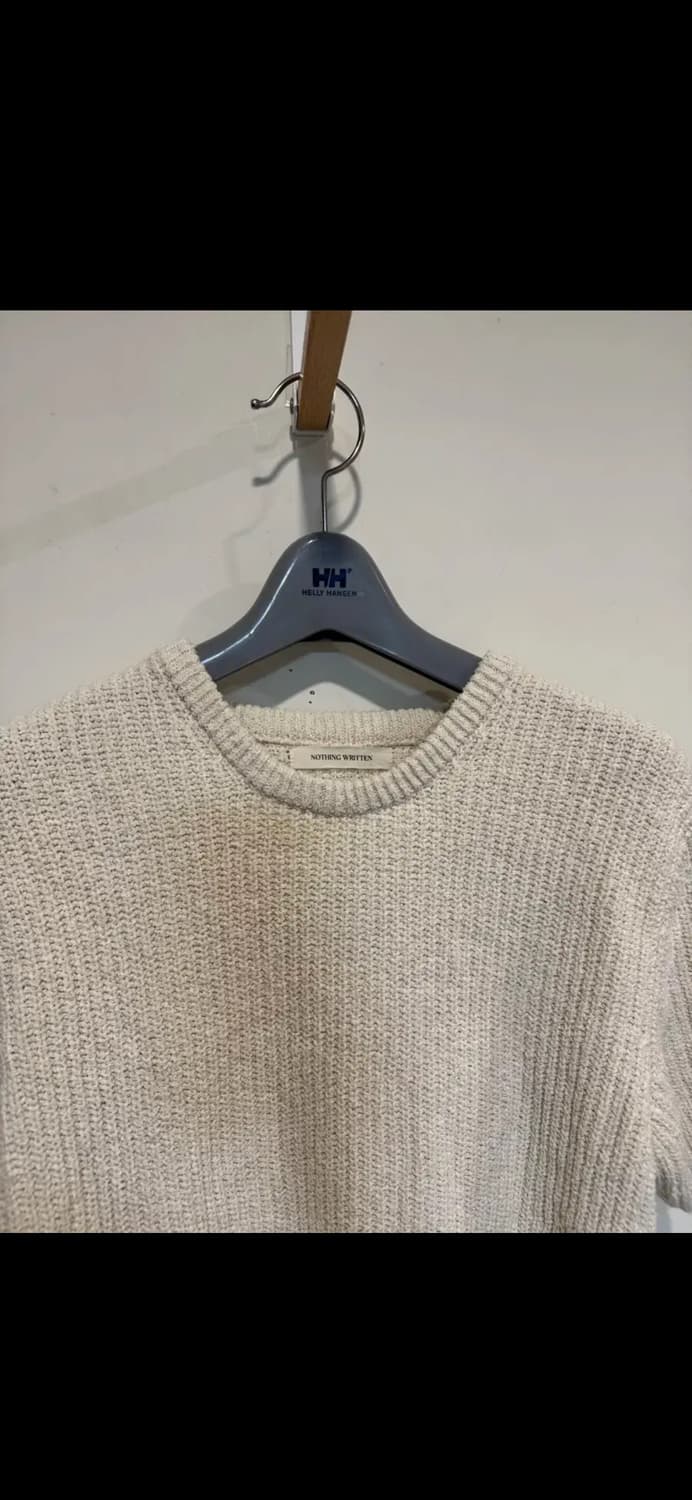 nothing written 낫띵리튼 noto boucle 니트 상품이미지6