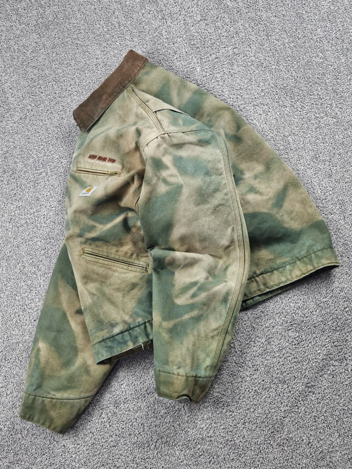 칼하트 J01 디트로이드 다잉워시드 커스텀 자켓 ( 50 )/ 10119 상품이미지3