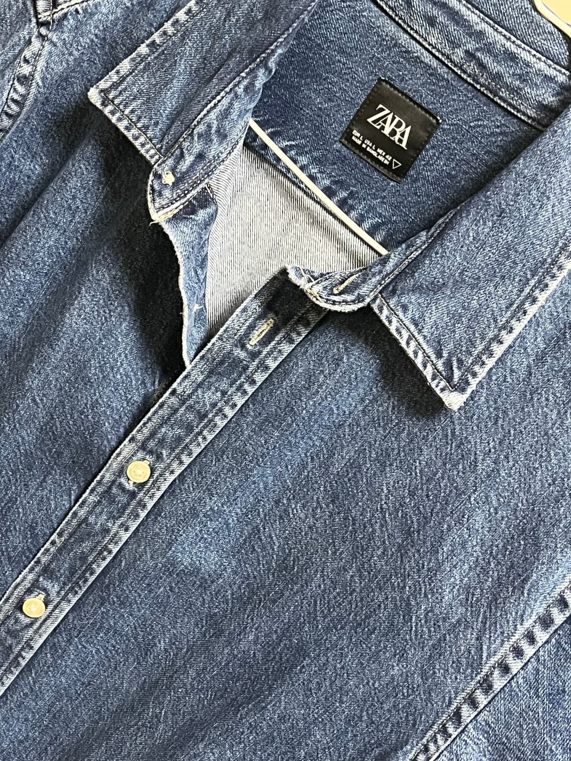 자라 데님셔츠  상품이미지5