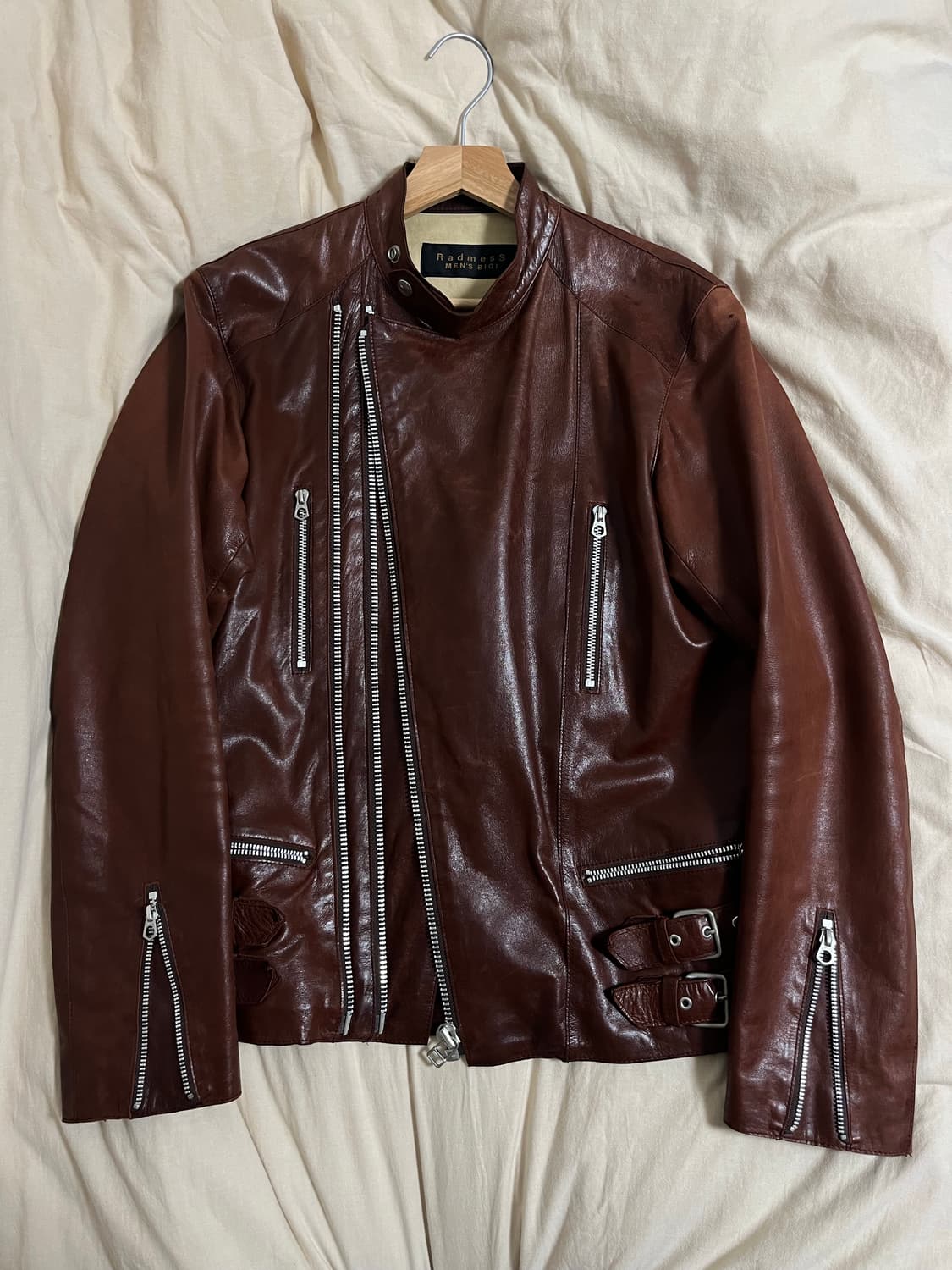 90s 타케오 키쿠치 레더 자켓 상품이미지1