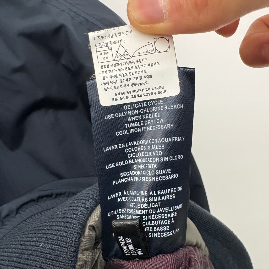 타미힐피거 네이비 블루종 자켓 남성 M 상품이미지7