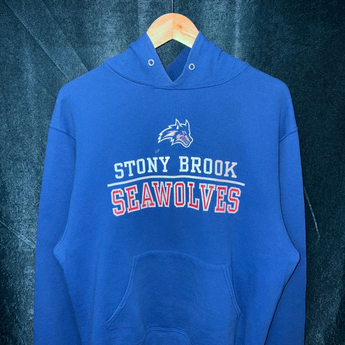 (M) 러셀 프린팅 빈티지 후드티 상품이미지2