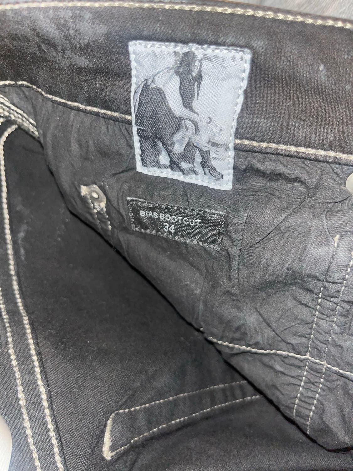 Rick Owens 릭오웬스 바이어스 부츠컷 34 상품이미지2