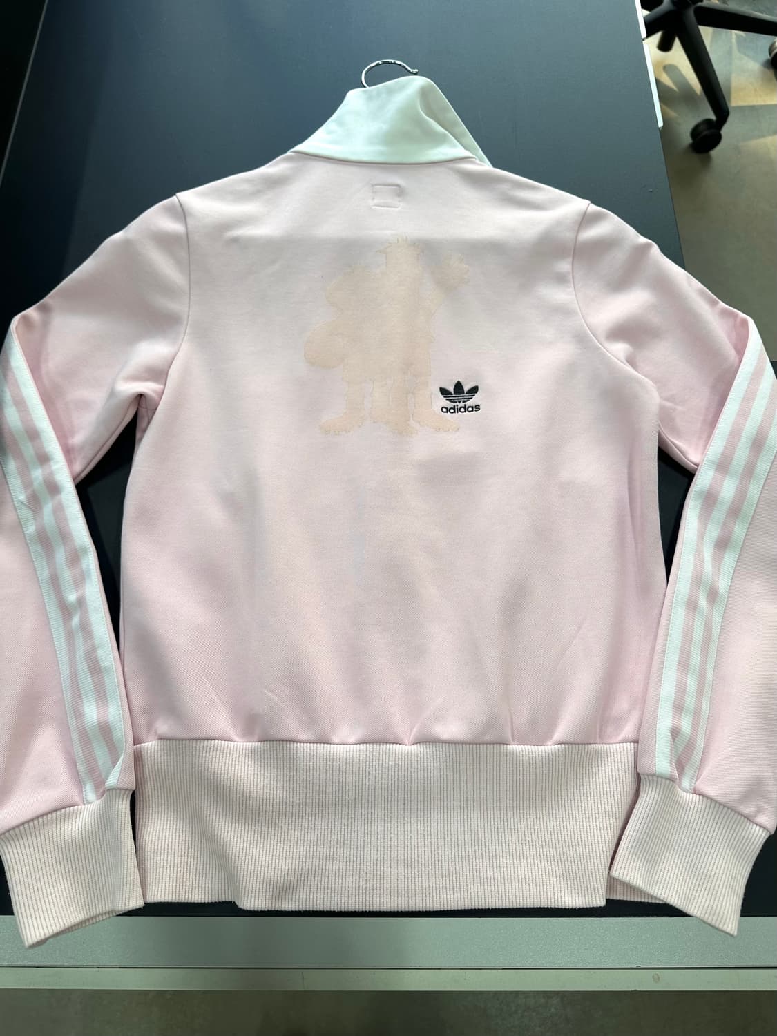 아디다스 베켄바우어 딸기우유 흰핑 져지 상품이미지6